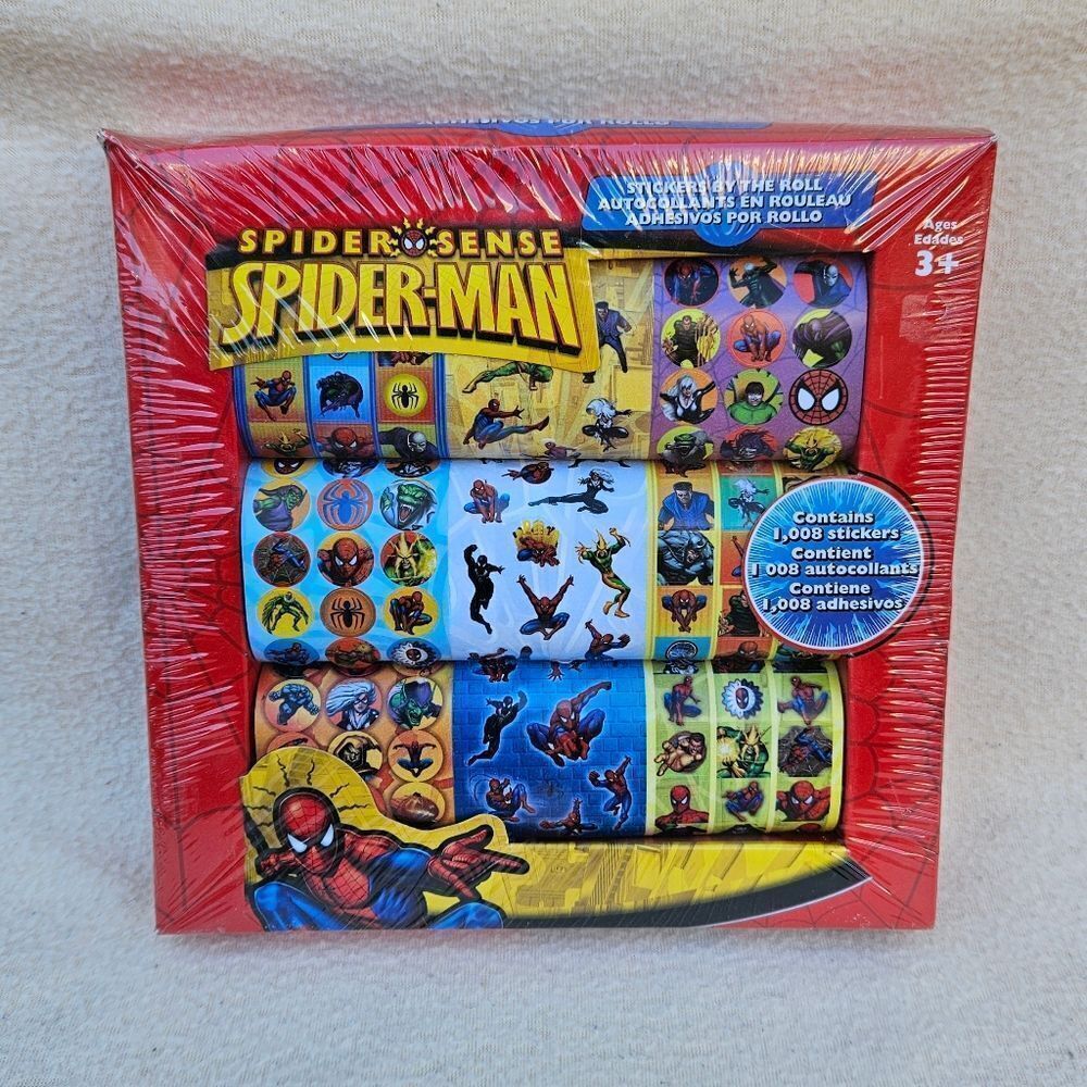 Spiderman Sticker Roll Set